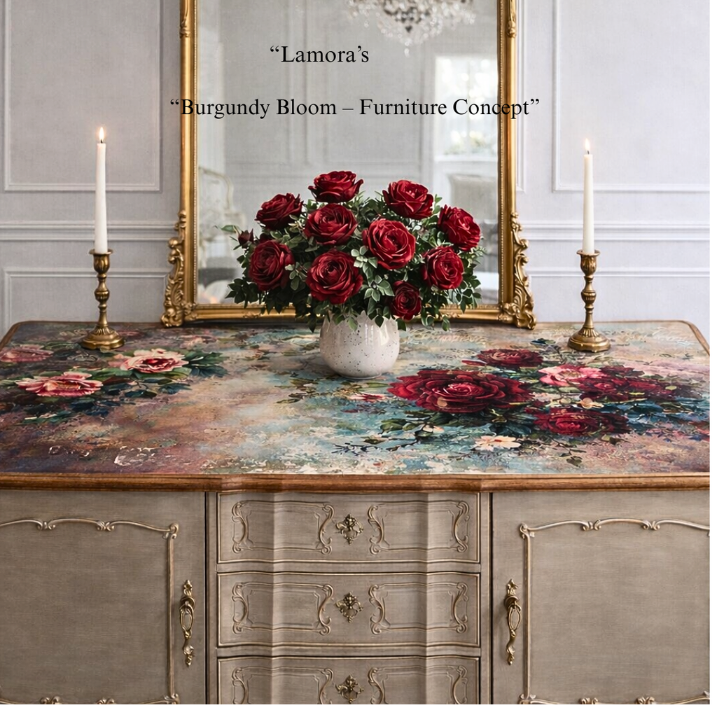 Burgundy Blooms