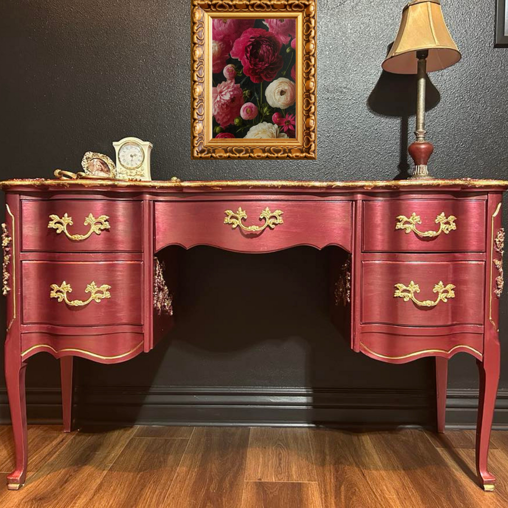 French Provincial Desk/Vanity