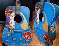Vintage Guitar Art Piece