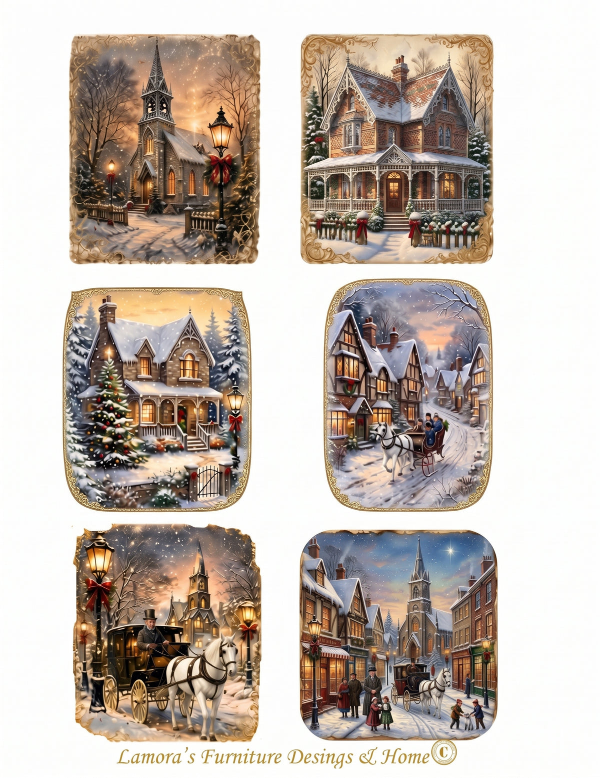 Rice Paper-A home full of Christmas