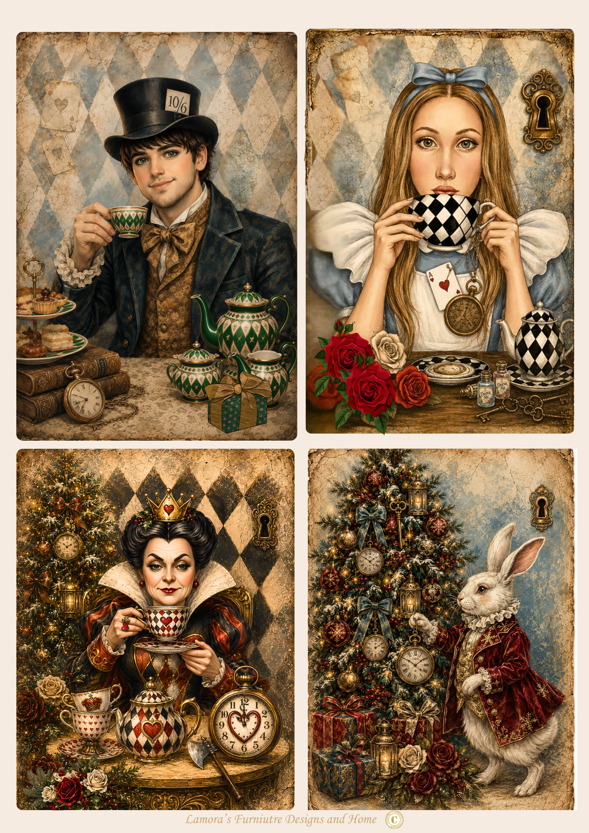 Rice Paper-A Christmas in Wonderland