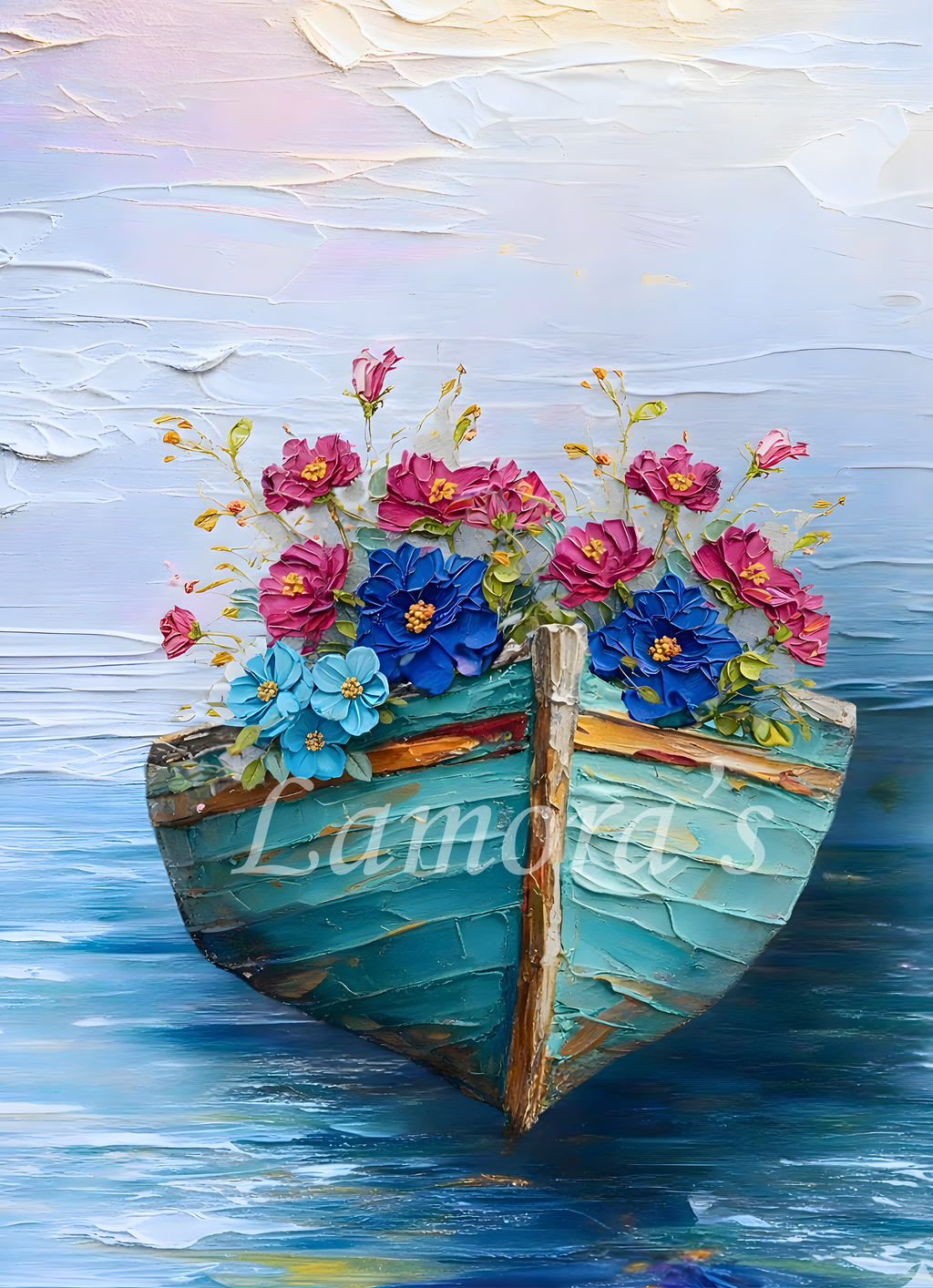 Drifting Blooms