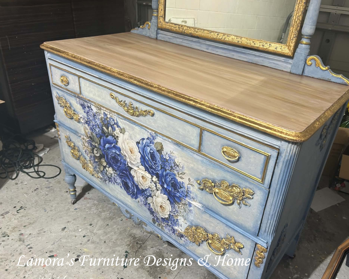Authentic antique  Dresser